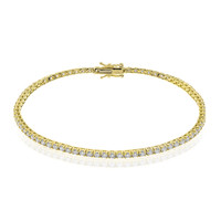 Gouden armband met I1 (H) Diamanten (CIRARI)