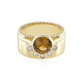 Gouden ring met een gele tanzaniet (Adela Gold)