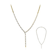Gouden halsketting met Diamanten SI1 (G) (Annette)