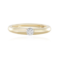 Gouden ring met een IF (G) Diamant (de Melo)