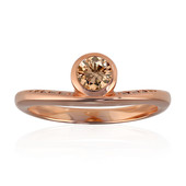 Gouden ring met een VS1 Argyle-Rose de France-Diamant (Annette)