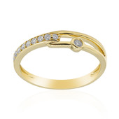 Gouden ring met een I1 (H) Diamant (CIRARI)