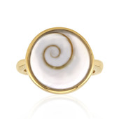 Zilveren ring met een Shiva oog (Art of Nature)