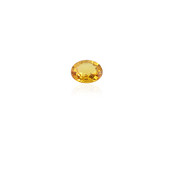 Edelsteen met een Gele Ceylon saffier 0,371 ct