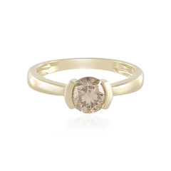 Gouden ring met een I2 Champagne Diamant