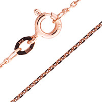 Rosé Gouden ketting - 45cm - 2,1g