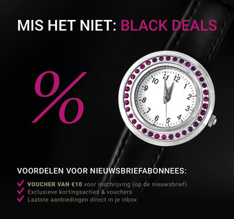 Nieuwsbrief abonnees &amp; tot €15 voordeel!