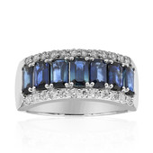 Gouden ring met Blauwe Ceylon saffieren (CIRARI)