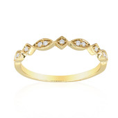 Gouden ring met SI2 (H) Diamanten (CIRARI)