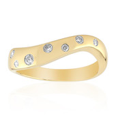 Gouden ring met een Diamant SI1 (G) (Annette)