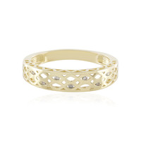 Gouden ring met I2 (J) Diamanten (Ornaments by de Melo)