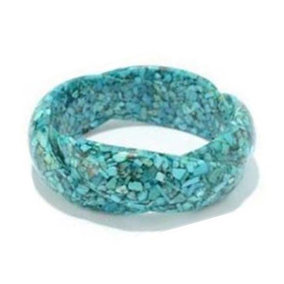 Armband met een Turquoise mozaïek (Dallas Prince Designs)