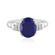 Zilveren ring met een lapis lazuli