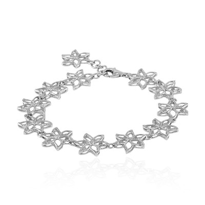 Zilveren armband met I2 (I) Diamanten