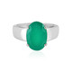 Zilveren ring met een Groene onyx