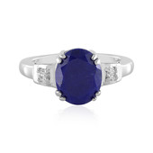 Zilveren ring met een lapis lazuli