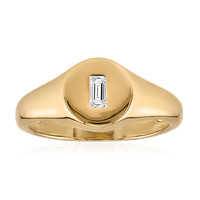 Gouden ring met een Diamant SI1 (G)