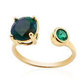 Gouden ring met een Mezezo opaal (de Melo)