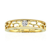 Gouden ring met een Diamant SI1 (G) (Annette)