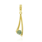 Gouden hanger met een Madagaskar Demantoid (John Ferry)