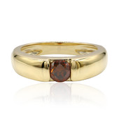 Gouden ring met een VS1 Cognac diamant (Annette)