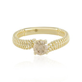 Gouden ring met een I2 Champagne Diamant (Ornaments by de Melo)