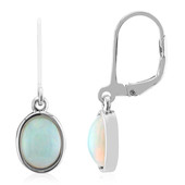 Zilveren oorbellen met Welo-opalen (MONOSONO COLLECTION)