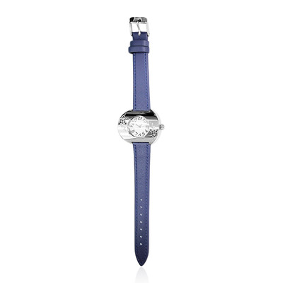 Horloge met blauwe saffieren