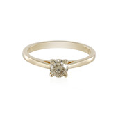 Gouden ring met een I1 Bruine Diamant