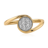 Gouden ring met een Diamant SI1 (G) (Annette)