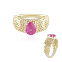 Gouden ring met een Madagaskar Roze Saffier (Ornaments by de Melo)