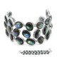 Zilveren armband met Abalone schelpen (Dallas Prince Designs)
