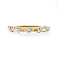 Gouden ring met IF Diamanten (D)