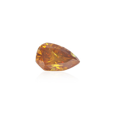 Edelsteen met een SI2 Oranje Diamant 0,55 ct