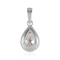 Zilveren hanger met een Ouro Preto Pink Topaz