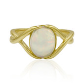 Gouden ring met een AAA Welo-opaal (Adela Gold)