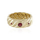 Gouden ring met een edele rode spinel (Adela Gold)