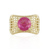 Gouden ring met een Madagaskar Roze Saffier (Ornaments by de Melo)