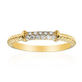 Gouden ring met I1 (H) Diamanten (CIRARI)