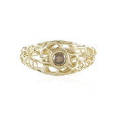 Gouden ring met een I2 Champagne Diamant (Ornaments by de Melo)