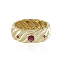 Gouden ring met een edele rode spinel (Adela Gold)