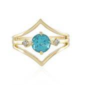 Gouden ring met een Paraiba Apatiet (Adela Gold)