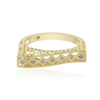 Gouden ring met I2 (J) Diamanten (Ornaments by de Melo)