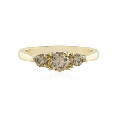 Gouden ring met een I2 Champagne Diamant (de Melo)