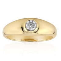 Gouden ring met een Diamant SI1 (G)