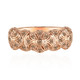 Gouden ring met SI1 Argyle Rose De France Diamanten (Annette)