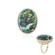 Gouden ring met een Andamooka Matrix Opaal (AMAYANI)