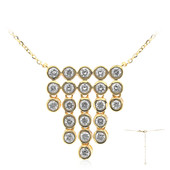 Gouden halsketting met Diamanten SI1 (G) (Annette)