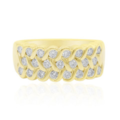 Gouden ring met Diamanten SI1 (G)