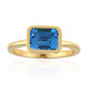 Gouden ring met een Zwitsers-blauwe topaas (Adela Gold)